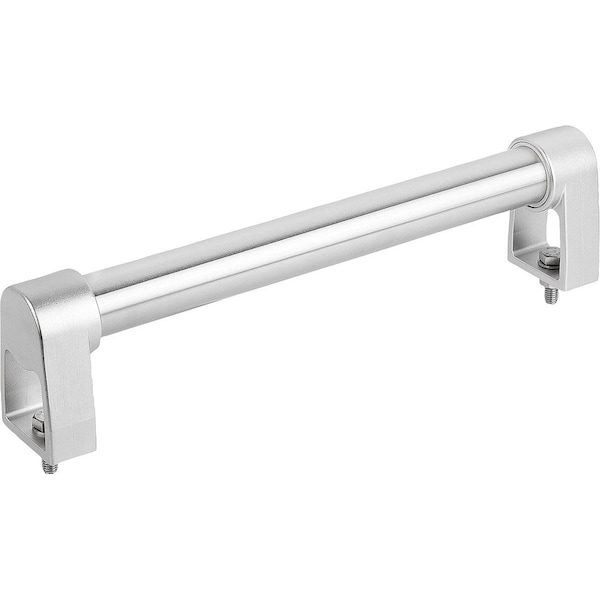 Tubular Handle A=400, L=425, H=80, Stainless Steel Ground, Comp:Precision Cast Blasted, D=M08X25